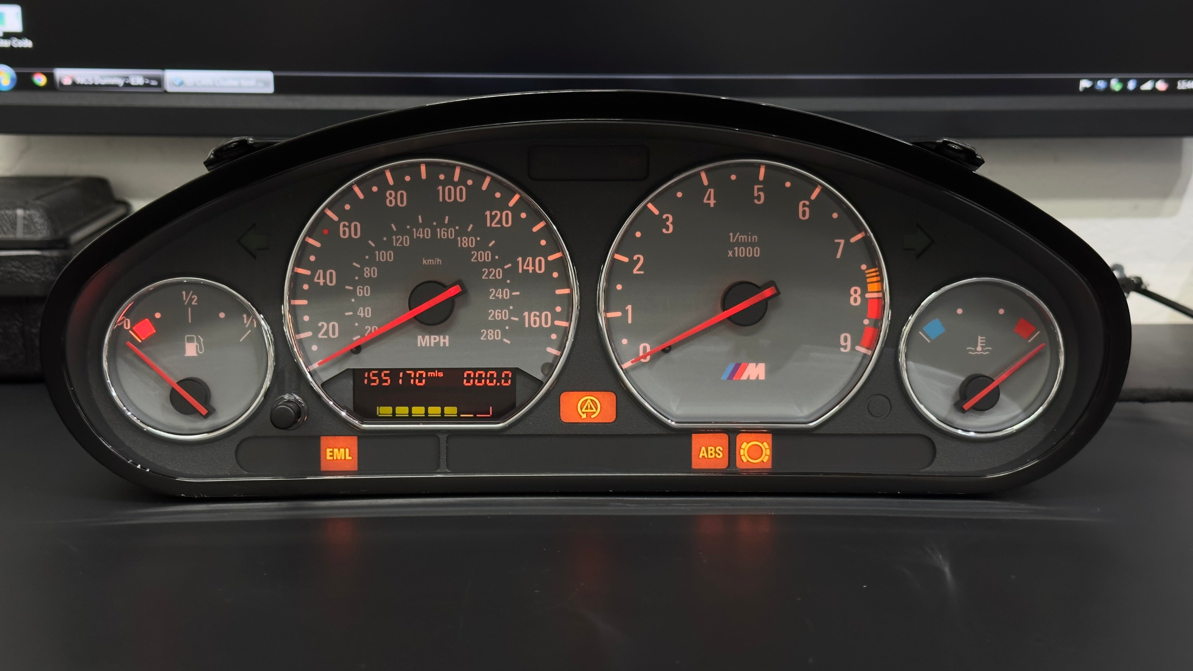 E36 Z3M S54 CAN Bus Cluster
