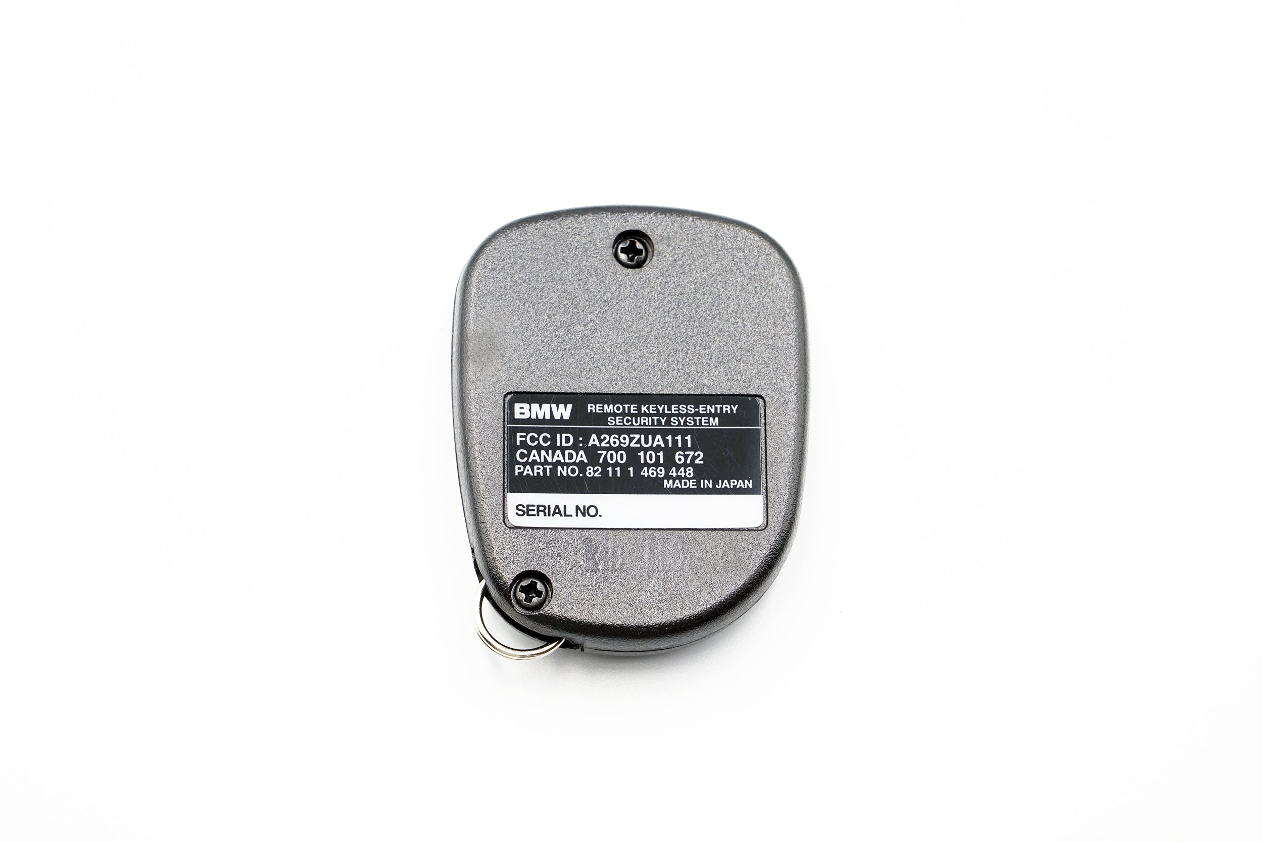 OEM BMW A269ZUA111 E36 Keyless Entry Remote 2-Button Alpine 82111469448