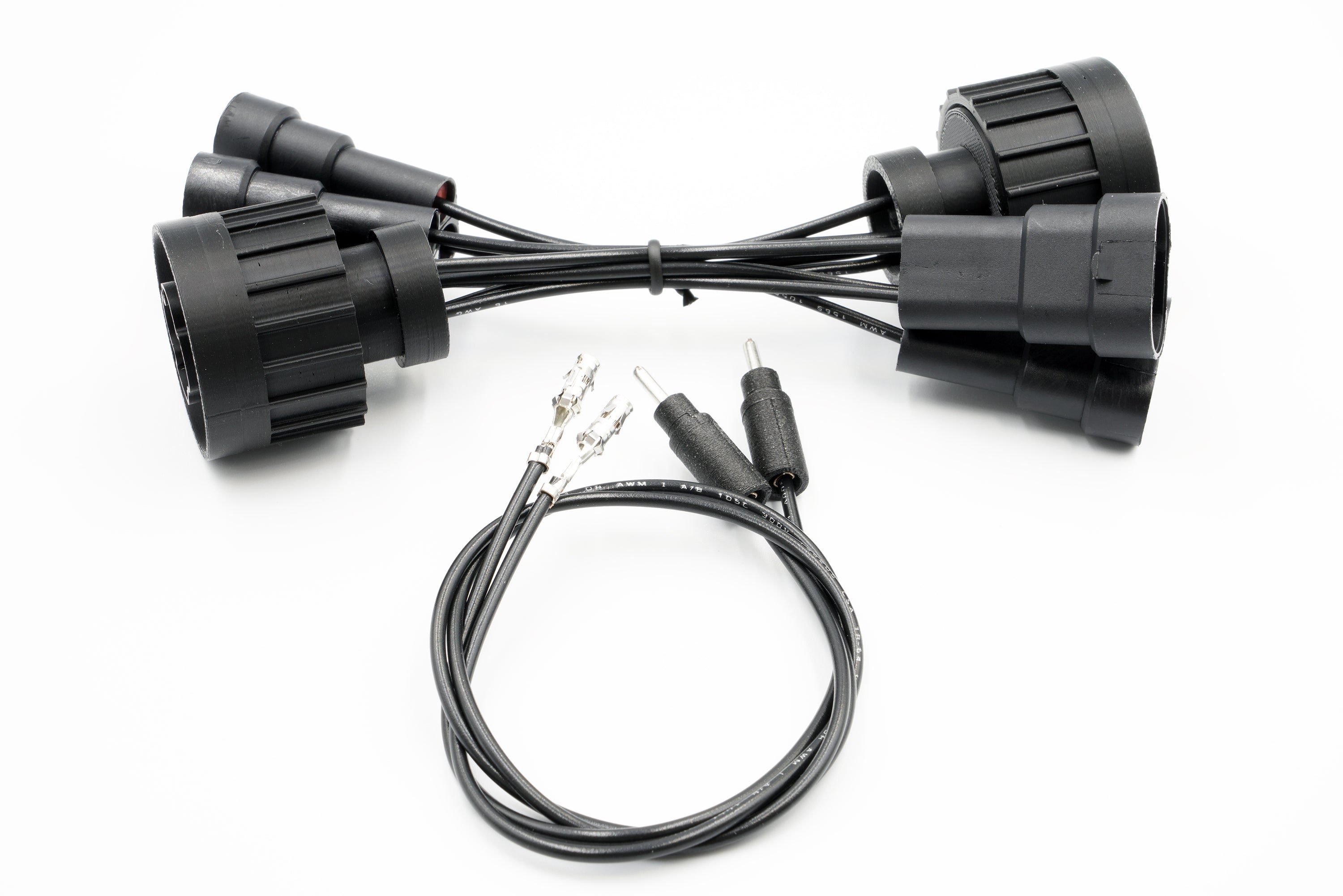 BMW E36 Euro Headlight Adapter Harness Pair - Plug & Play For Bosch, AL, ZKW, Depo Lights