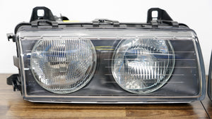OEM E36 Bosch / AL / Magnetti Marelli Euro H7 Parabolic Headlight Set - NEW
