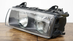 OEM E36 Bosch / AL / Magnetti Marelli Euro H7 Parabolic Headlight Set - NEW