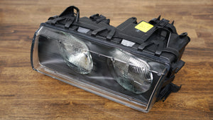OEM E36 Bosch / AL / Magnetti Marelli Euro H7 Parabolic Headlight Set - NEW