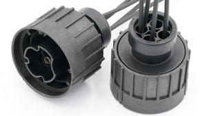 BMW E36 Plug & Play Euro Headlight Adapter Harness Pair (Genuine BMW Connectors)