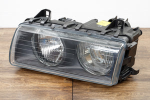 Bi-LED Swapped OEM E36 Bosch / AL / Magnetti Marelli Euro H1 Projector Headlight Set - NEW