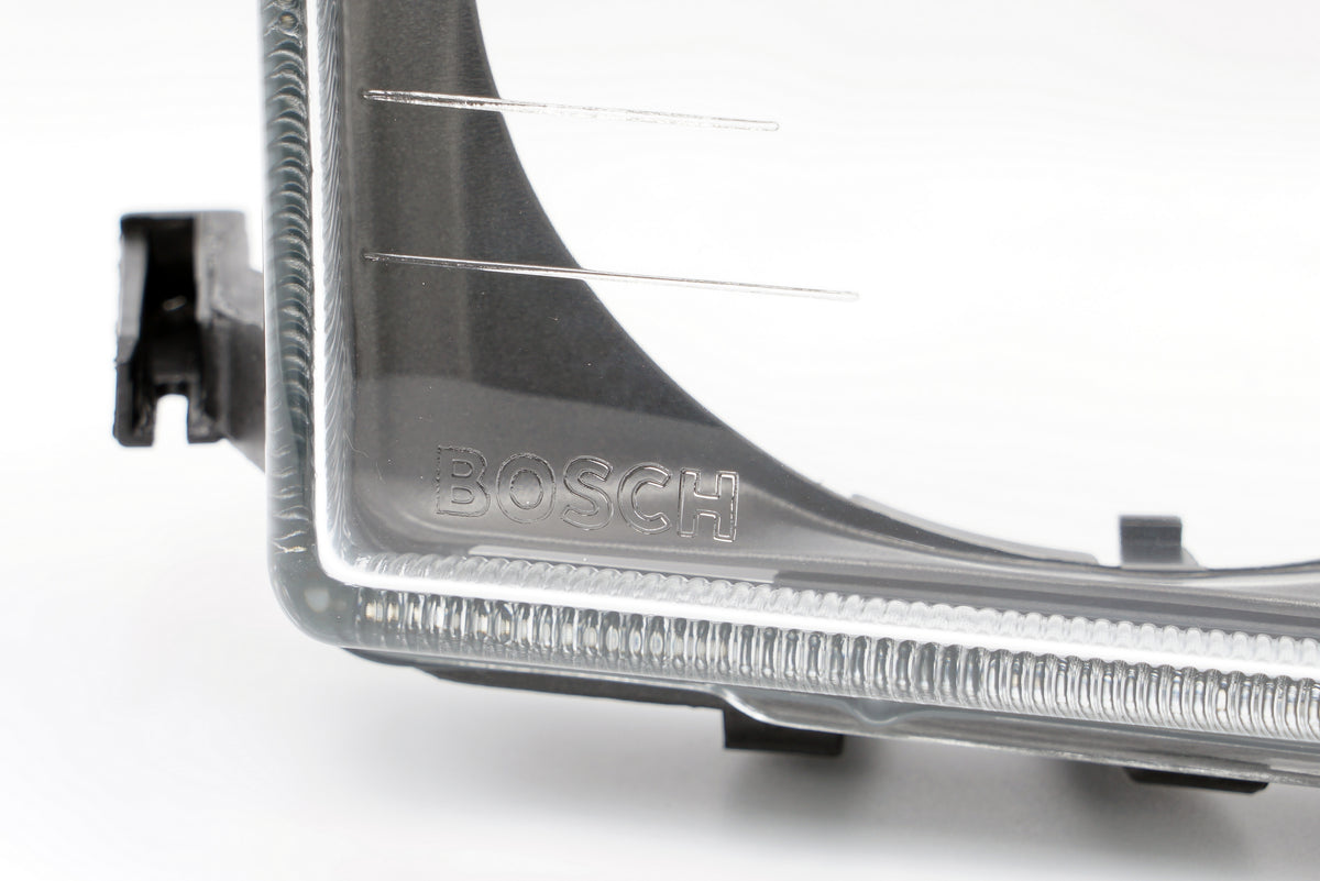 NOS Original Passenger Side Bosch Euro E36 Headlight Lens H1 Project