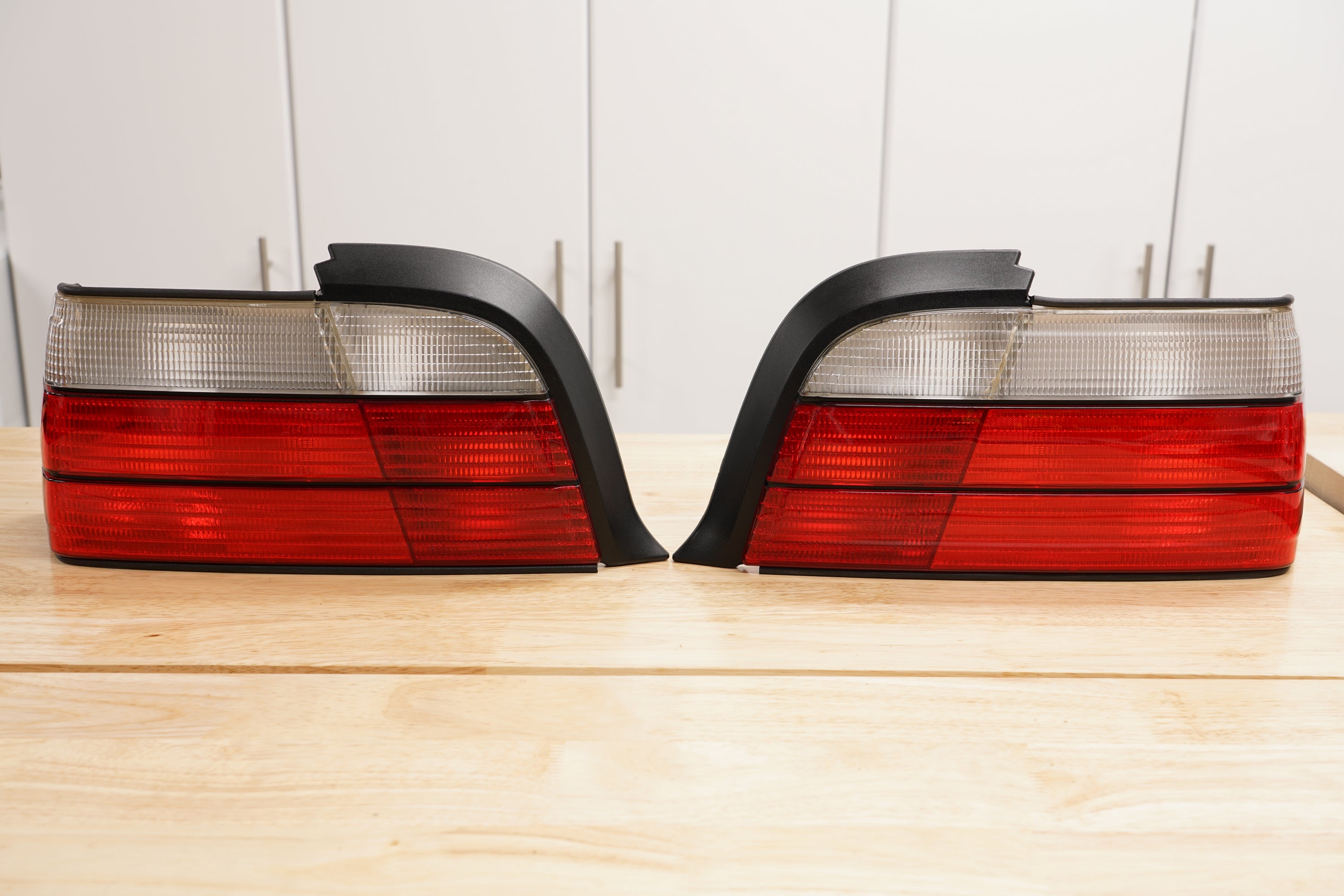 OEM E36 Coupe Clear Tail Lights