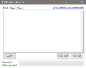 ME7.2 Quickflash Software with Logging
