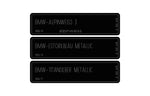 OE-Grade E36 Strut Tower Body Color Sticker