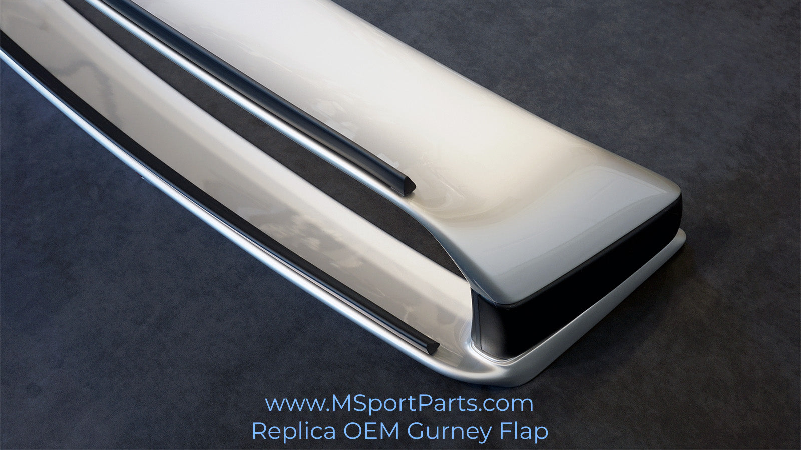 MSP Replica Gurney Flap (Wickerbill) for E36 Class II Wing / Spoiler "OEM Size"