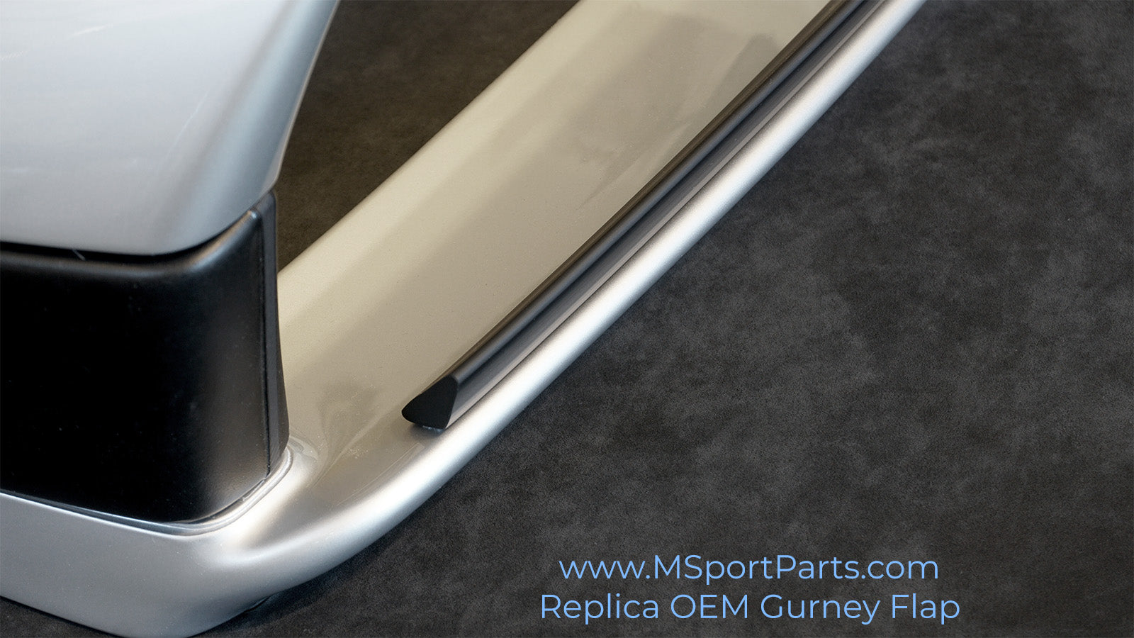 BMW E36 M3 Gurney Flap Set 110cm + 104cm GT/GT2/LTW/PTW Style Rear Wing