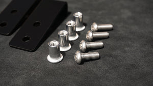 E36 Stainless Steel Radiator Mounts