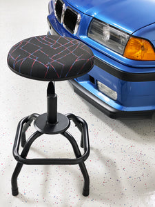 Motorsport Fabric Stools Powered by ASC Fabrics