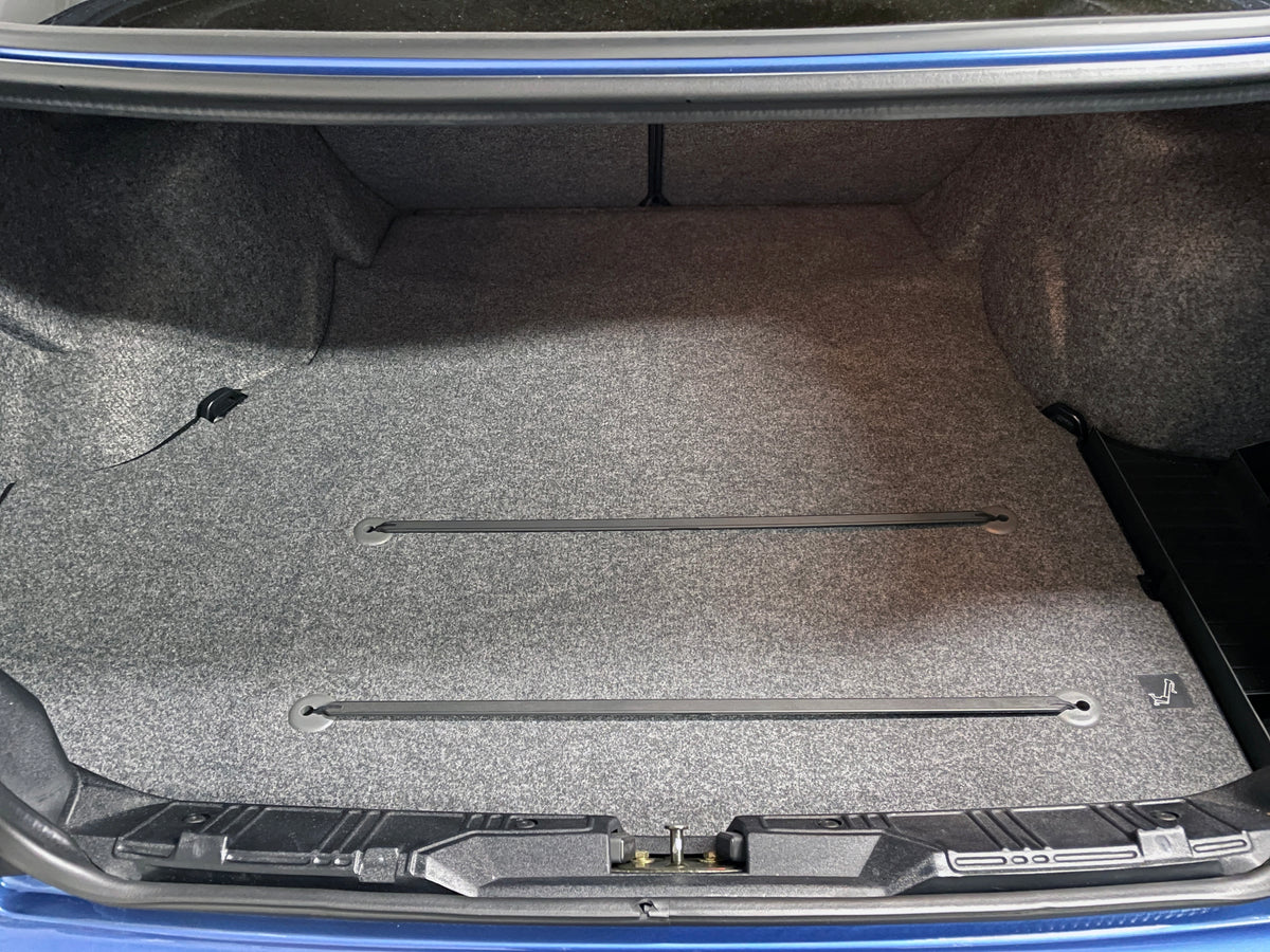 Genuine BMW E36 Coupe and Sedan Plush Anthracite ///M Trunk Mat MSportParts