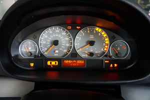 Genuine BMW E46 Manual Cluster Insert Panels (SMG to 6MT)