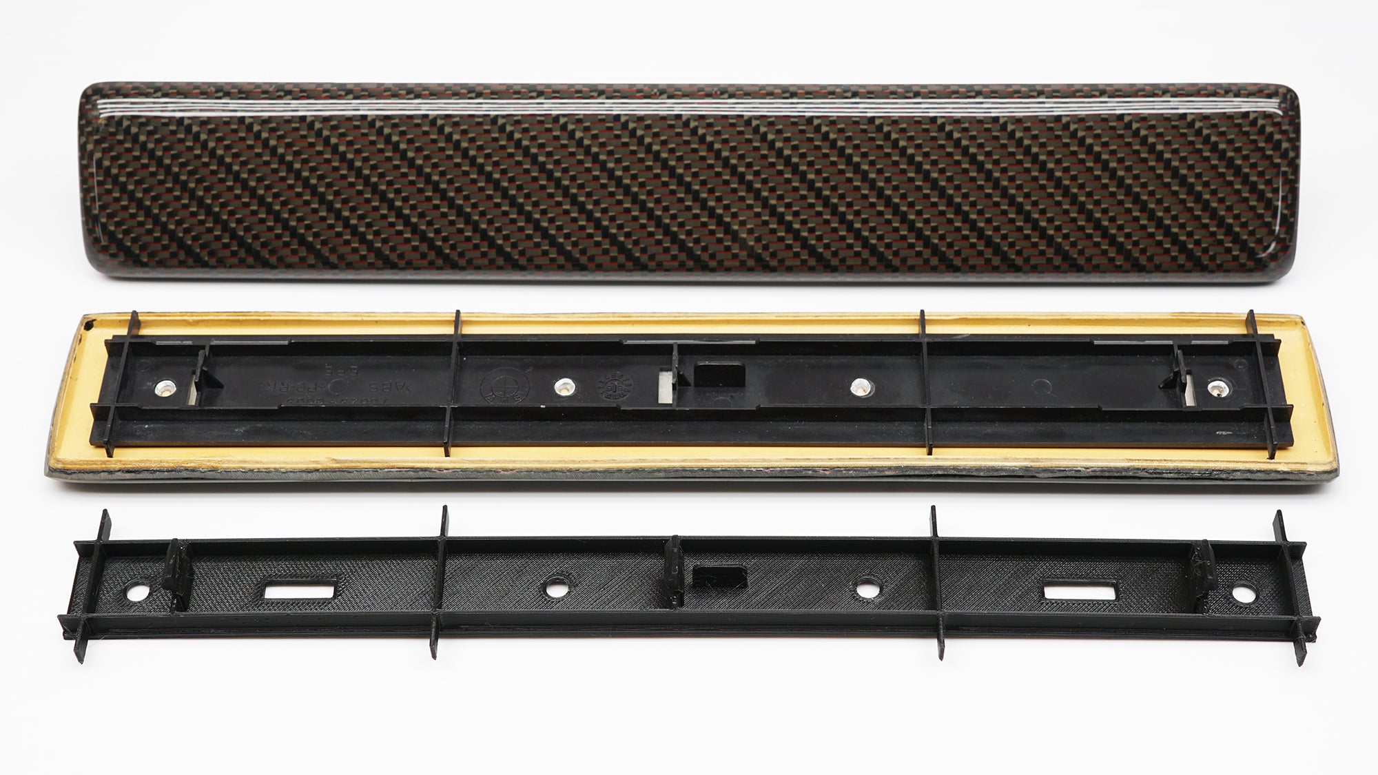 E36 Glovebox Trim Replacement Mounting Bracket for OEM Carbon and Wood