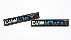 Genuine BMW M Technic Door Molding Emblem Pair