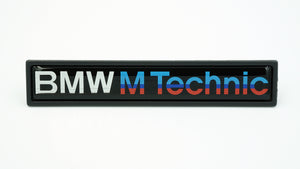Genuine BMW M Technic Door Molding Emblem Pair