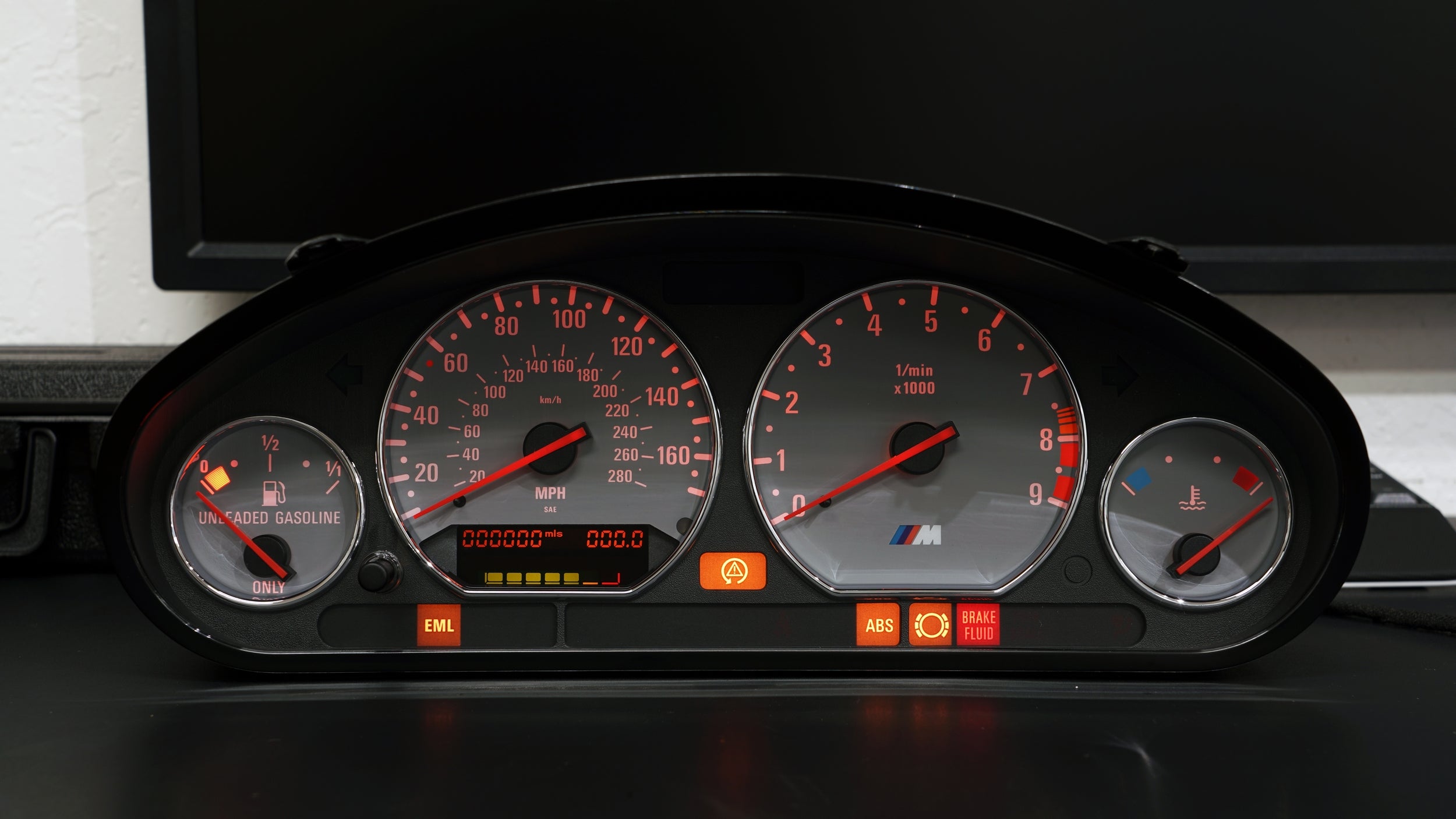 Genuine BMW Z3M S54 Cluster - US Spec MPH